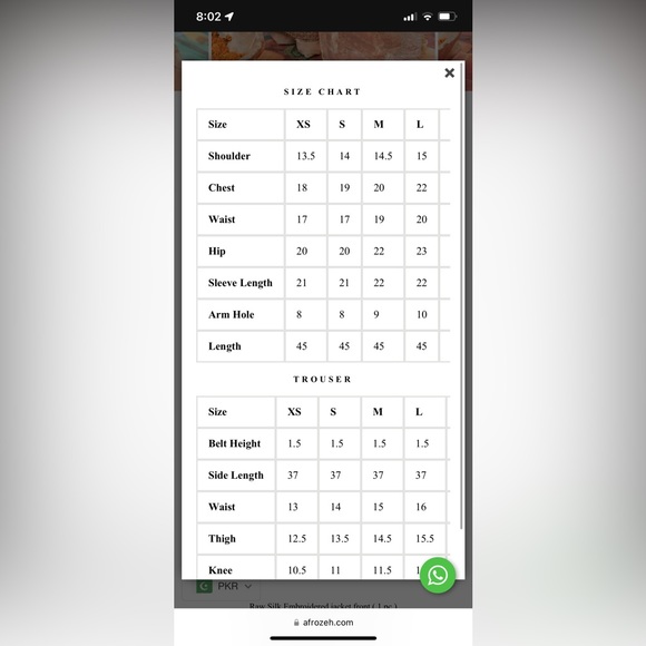 Afrozeh Pakistani Shalwar Kameez new with tag - Picture 4 of 9